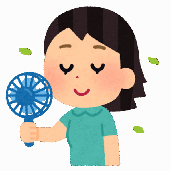 携帯扇風機で熱中症🥵⁉サムネイル