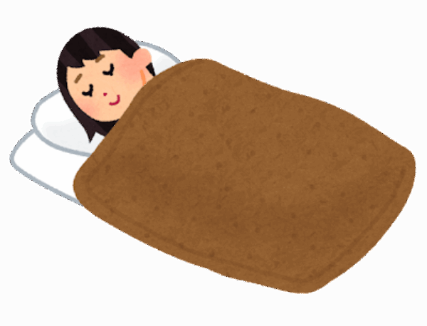 今日は毛布の日🛌サムネイル