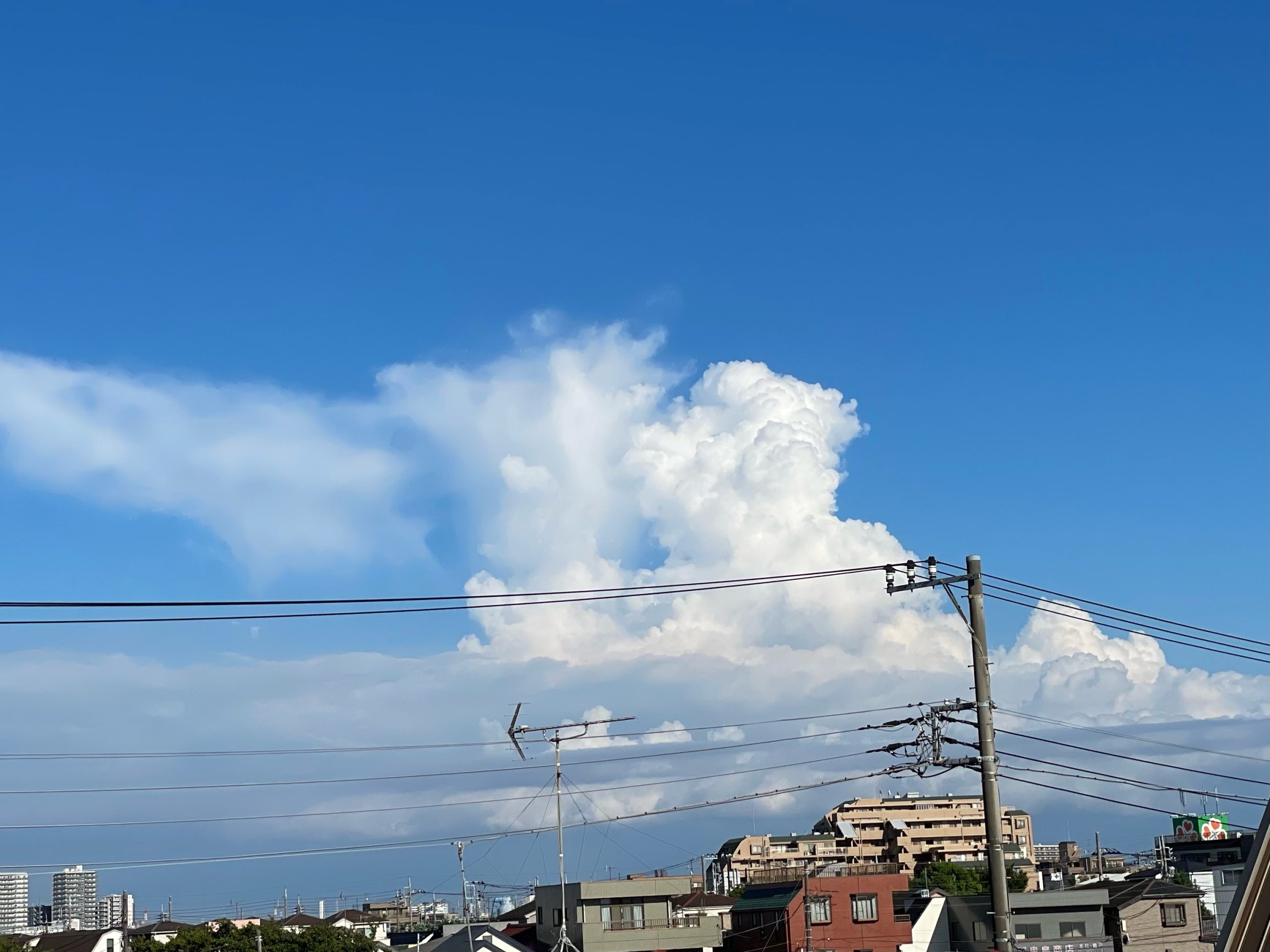 「入道雲」 入道雲イラスト登録