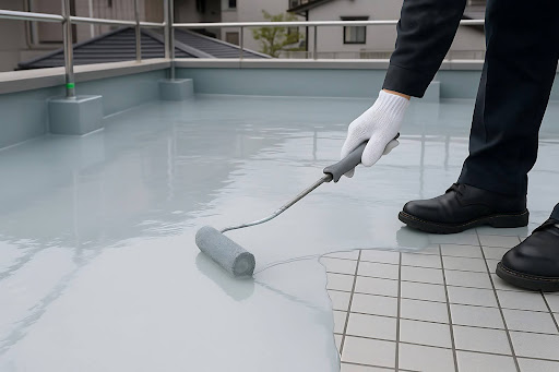 陸屋根・屋上防水塗料の種類と特徴