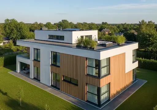 陸屋根｜風には強いが雨水対策が重要