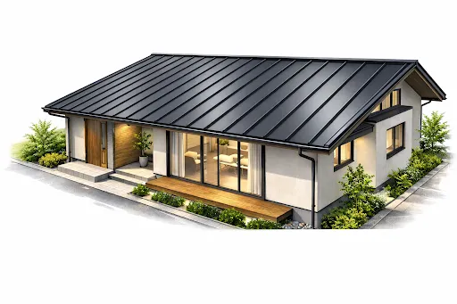 ガルバリウム鋼板屋根｜軽量で人気だが施工品質が重要