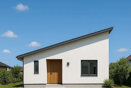 片流れ屋根とは?特徴と採用されることが多い理由