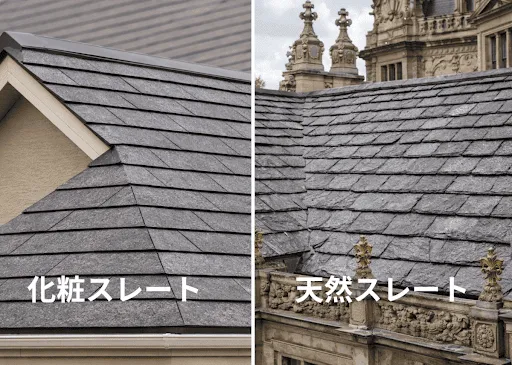 スレート屋根の種類